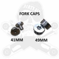Front Fork Caps - 41MM or 49MM PAIR