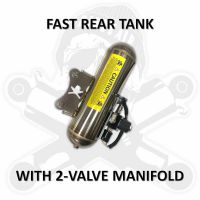 DIRTY AIR Stainless Steel Tank with 2 valve manifold